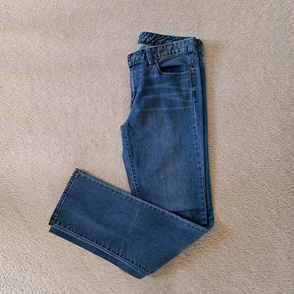Calvin Klein Jeans Size 29 Blue Straight Leg Denim - Picture 14 of 14